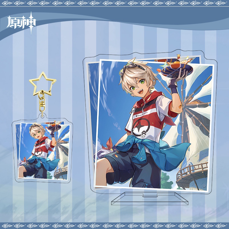 Mô Hình Nhân Vật Bennett Genshin Va Chạm Bằng Acrylic Trang Trí Nhà Cửa