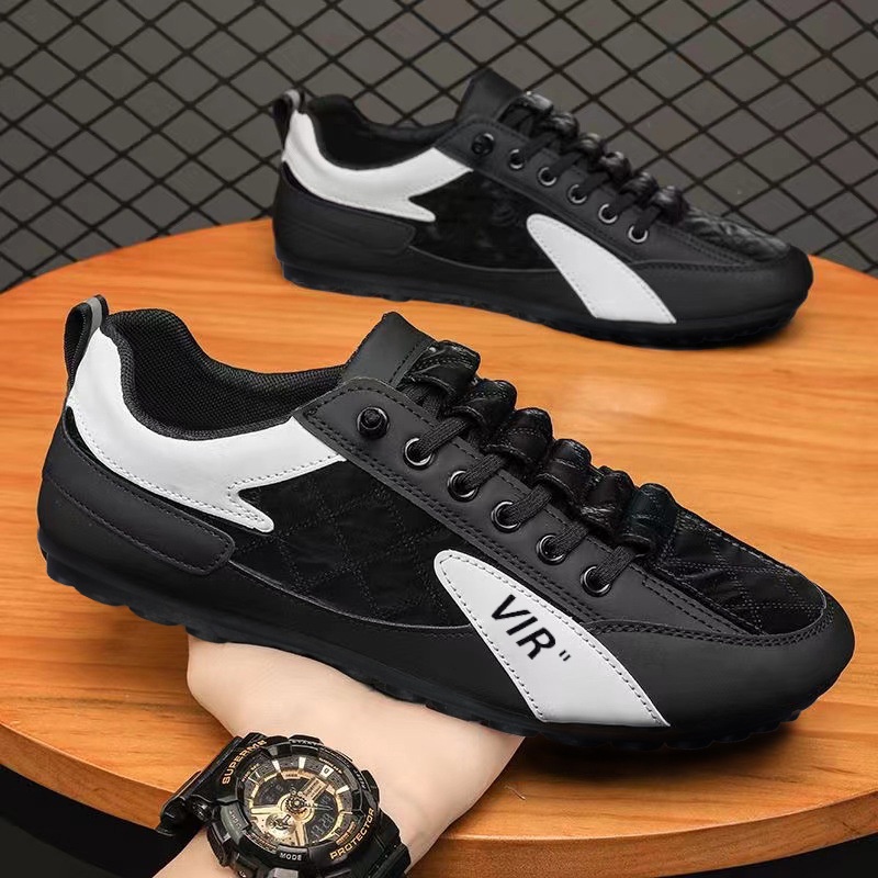 Giày thể thao nam mới mùa thu, 2023 giày chạy bộ forrest gump, đế mềm thoáng khí giày trắng nhỏ đa năng, giày thời trang nam boutique thời trang