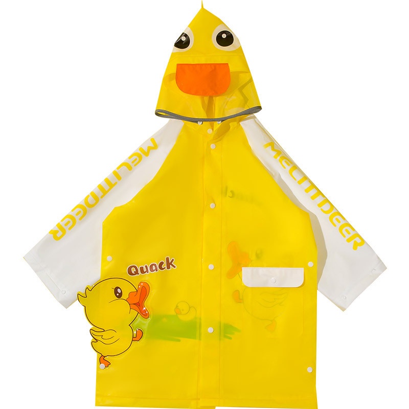 Motor trẻ em áo mưa bé trai bé gái mẫu giáo tiểu học trẻ em phim hoạt hình poncho cape phong cách áo mưa mùa hè