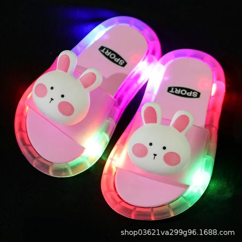 Dép Dạ Quang Dễ Thương Thời Trang Mùa Hè Cho Bé Trai Và Gái