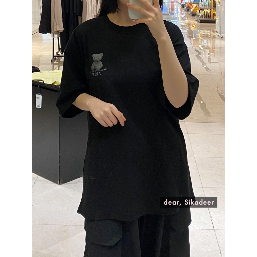 Áo Thun Tay Ngắn In Chữ Sau Lưng Thời Trang Cho Cặp Đôi