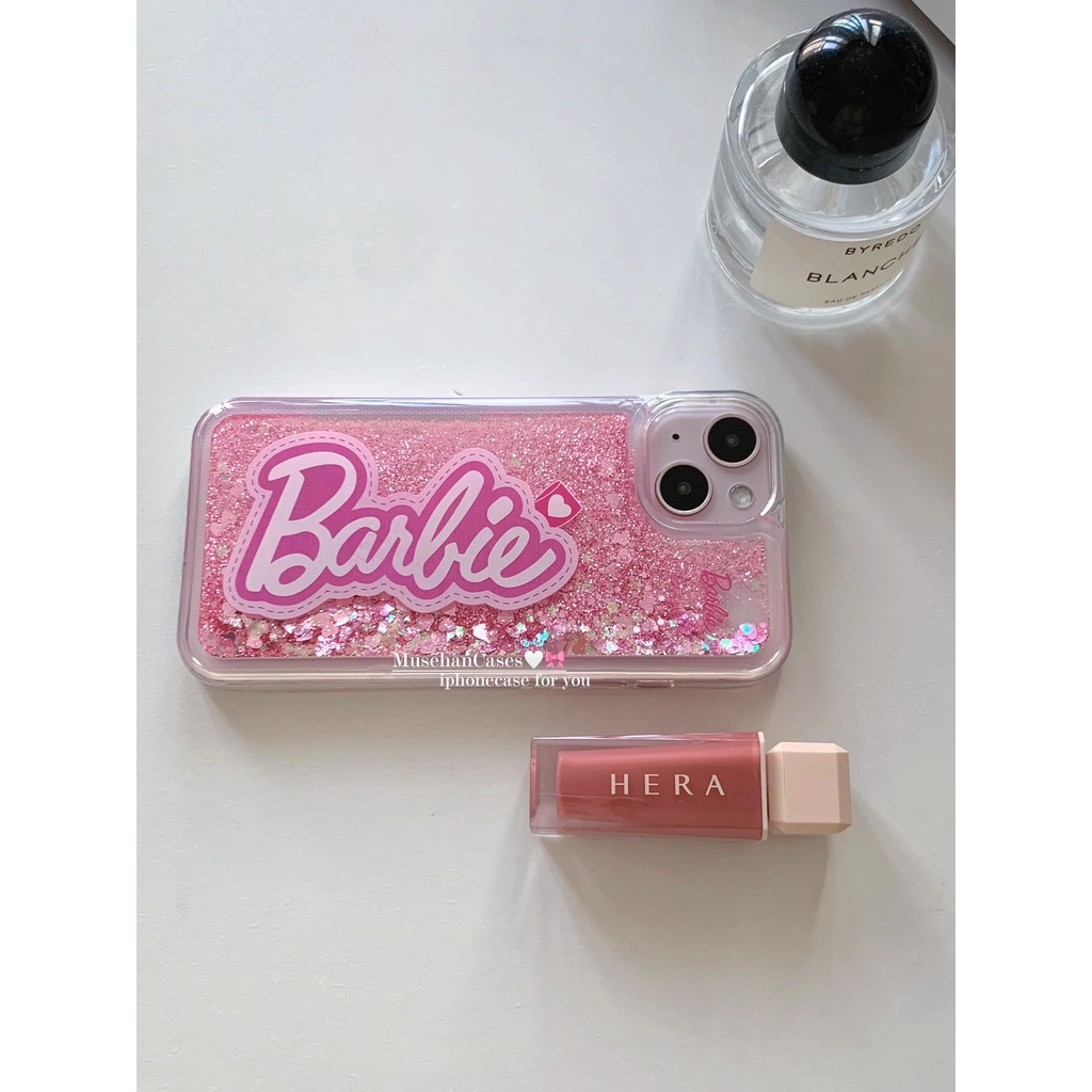 Ốp Điện Thoại Kim Tuyến Nước Chống Rơi Hình Búp Bê Barbie Cho Iphone 14promax 13 11 14pro 13pro 14