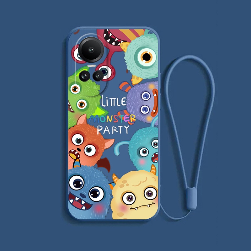 🔥🔥🔥  ốp lưng OPPO Reno 10 10 pro 5G Ốp Điện Thoại  Dẻo Hình Quái cute Vật Hoạt Hình Chống Sốc