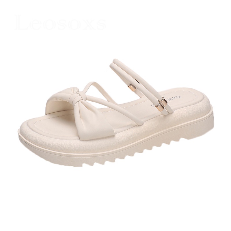 Dép bánh mì LEOSOXS 073113 đế cao chống trượt thời trang dành cho nữ