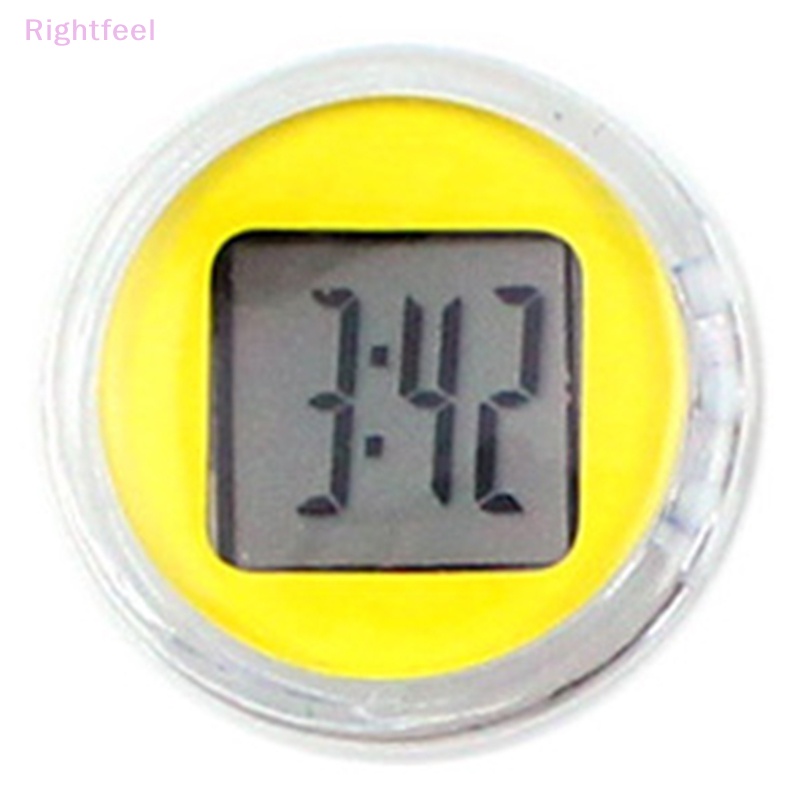 Đồng Hồ Điện Tử Tự Dính Không Có Dây Đeo Cho Xe Máy / Xe Hơi Mới