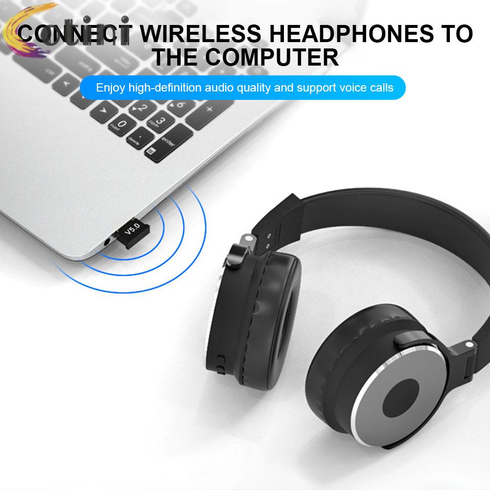 Usb Nhận Tín Hiệu Bluetooth 5.0 2.4G Cho PC Laptop