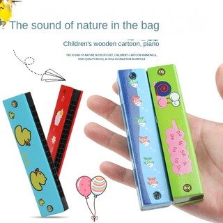 Kèn harmonica Gỗ / Kèn harmonica 16 Lỗ Cho Bé