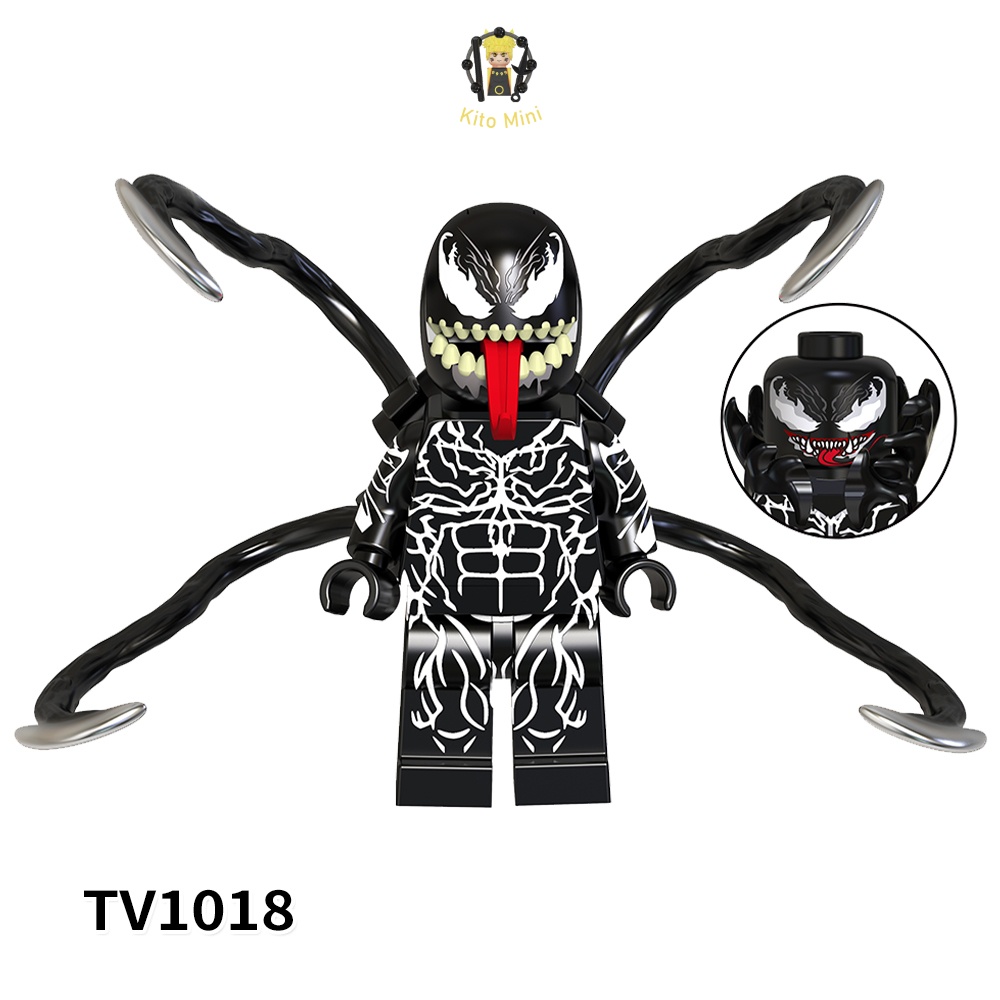 Minifigures DeadPool Venom Nhân Vật Siêu Anh Hùng Lắp Ráp TV6203