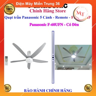 Quạt trần panasonic 5 cánh f‑60ufn - hàng chính hãng điện máy miền trung 36