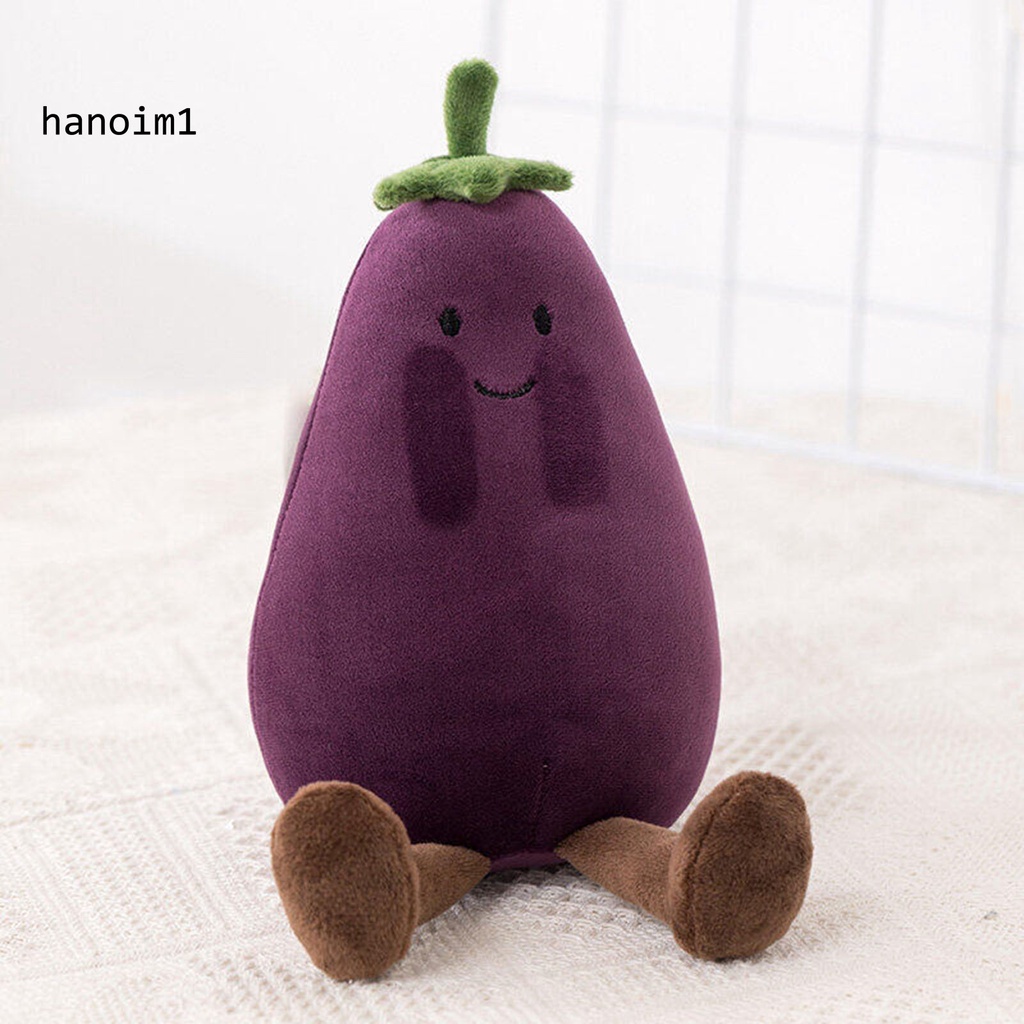 Ys2 trái cây đồ chơi sang trọng chuối đào lê đáng yêu cà tím búp bê hoạt hình plushies trang trí trái cây mềm nhồi bông búp bê bữa tiệc trang trí bàn nhà quà tặng sáng tạo