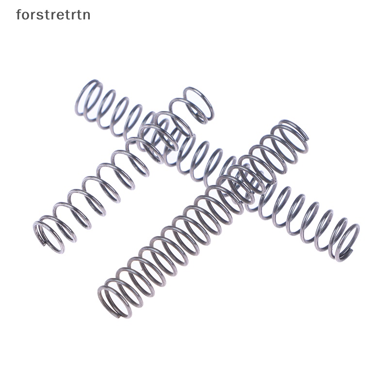 Forstretrtn 10 cái đường kính dây 0,4mm bút bi thu nhỏ refill thép lò xo nén nhỏ en