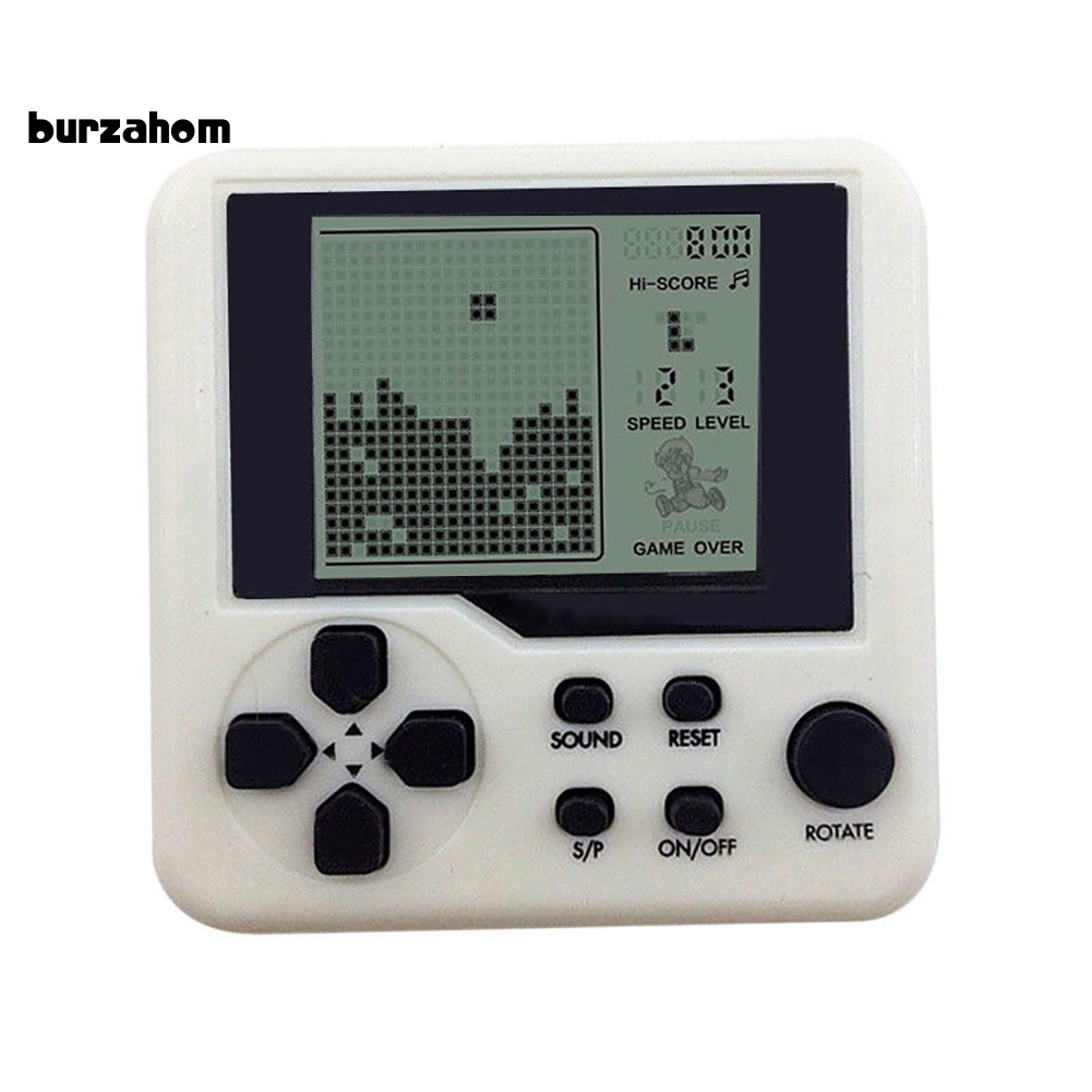 Bur 27 inch mini retro tetris game console máy chơi game cầm tay cho trẻ em