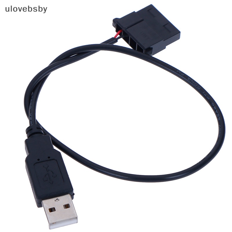 Cáp kết nối quạt làm mát molex ulovebsby usb to 4 pin cho pc quite computer case vn
