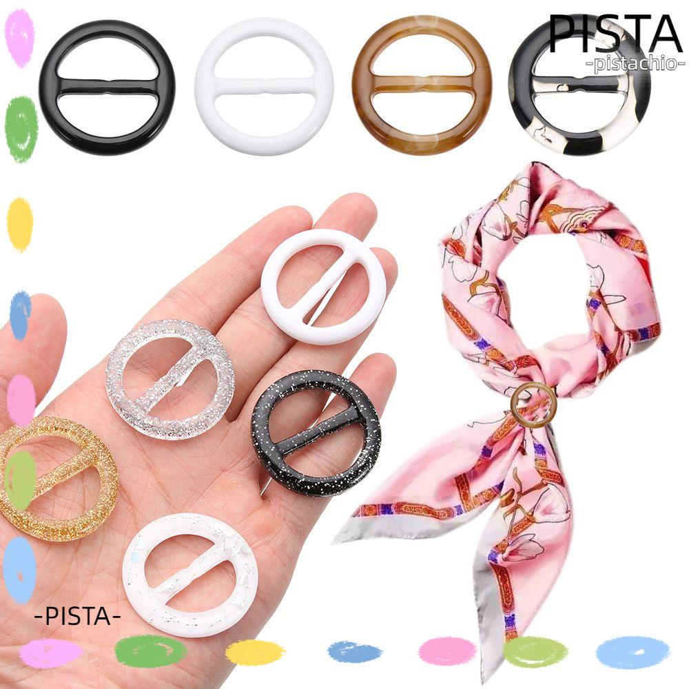 Nút cài thắt dây nịt/áo khoác/quần áo hình tròn bằng nhựa resin DIY