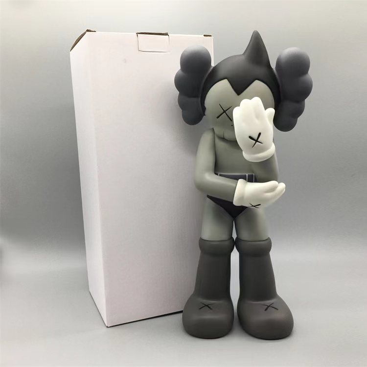 37cm mand kaws mighty atom astroboytetsuwan atom bộ sưu tập đồ chơi hình pvc
