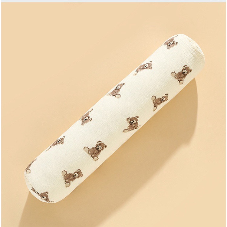 Gối ôm xô muslin Royal HQ ruột Bông cho bé size 52cm CarynShop