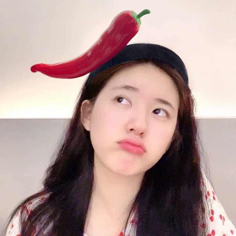 Băng Đô Cài Tóc Hình Rau Củ Quả Vui Nhộn Cho Bạn Gái