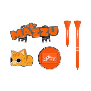[MAZZU] Golf Ball Marker & Tee Holder Set-A