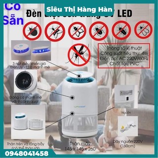 Đèn bắt muỗi thông minh bằng tia uv led bugs_killer unimax hàn quốc hàng nội địa hàn quốc