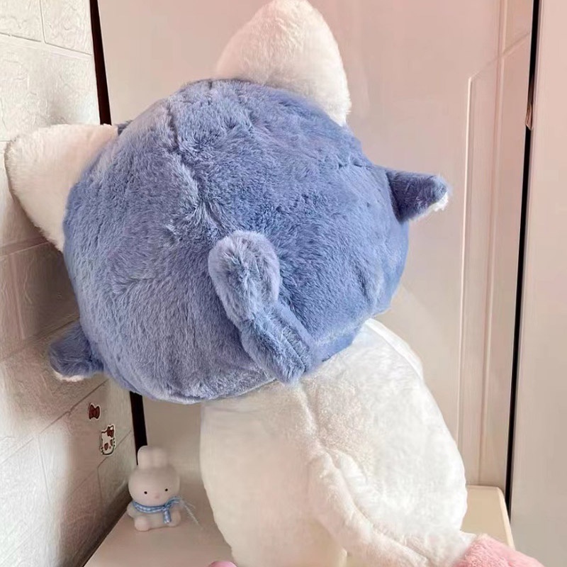 Planet Doodle mèo đồ chơi sang trọng cá mập mèo búp bê búp bê ngủ gối 30 cm dress up shark doll