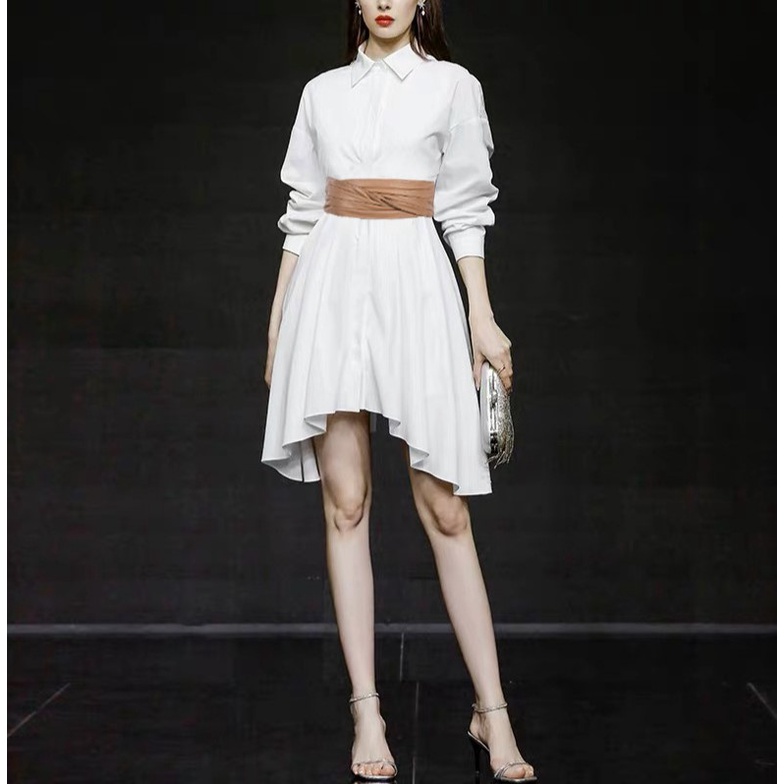 Thắt lưng sang trọng lady trang trí body-shaping màu đen thắt lưng da rộng cho phụ nữ kaki