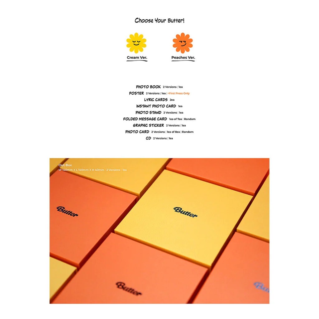 BTS - BUTTER Album 방탄소년단