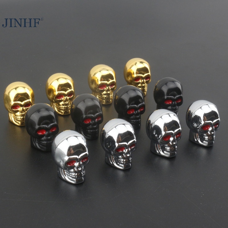 Jinhf nắp van đầu lâu abs phích cắm bánh xe ô tô cho bánh xe hợp kim nắp van lốp nắp van tự động nắp núm vú cho ô tô xe máy xe đạp nóng