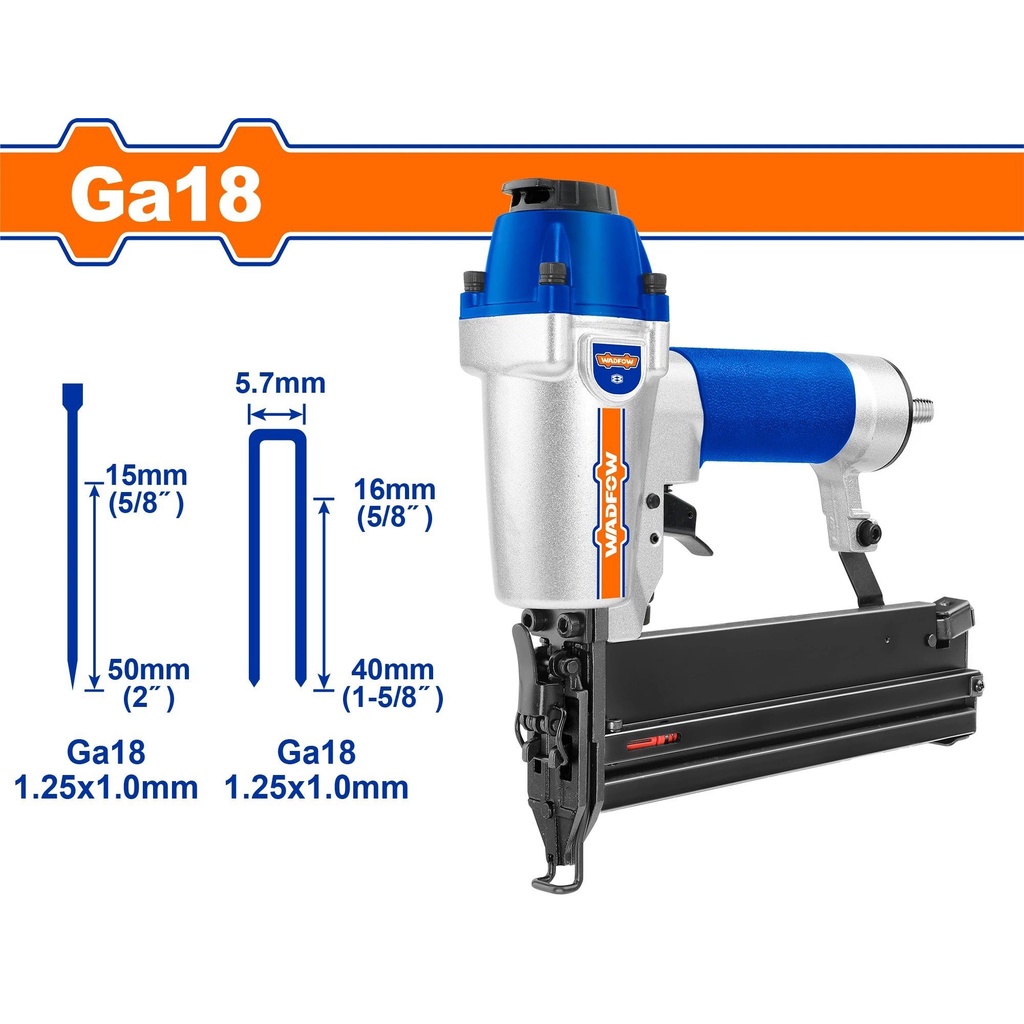 Súng bắn đinh 2 trong 1 wadfow WBN2540
