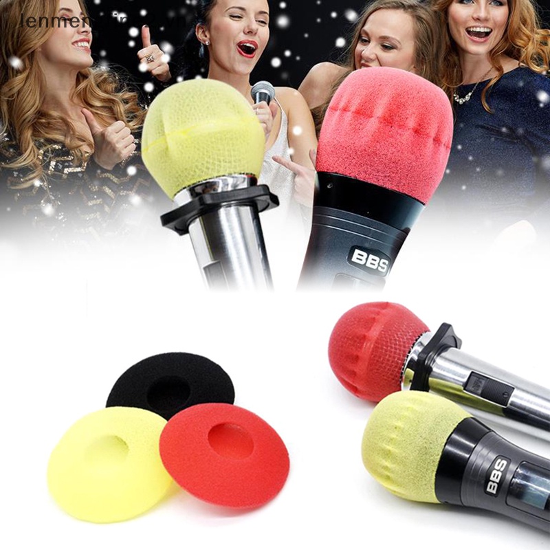 40 cái microphone sponge foam cover removal windscreen bảo vệ mic cap pad