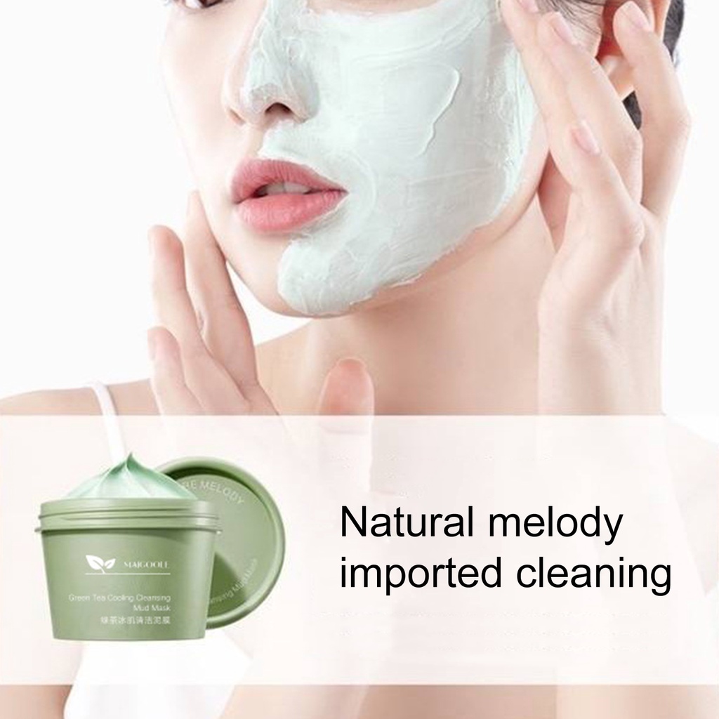 Vog Green Tea Pore Clean Clay Mask Maigoole Green Tea Clay Mask Deep Cleaning, Pore Minimizing Skin Refresh
