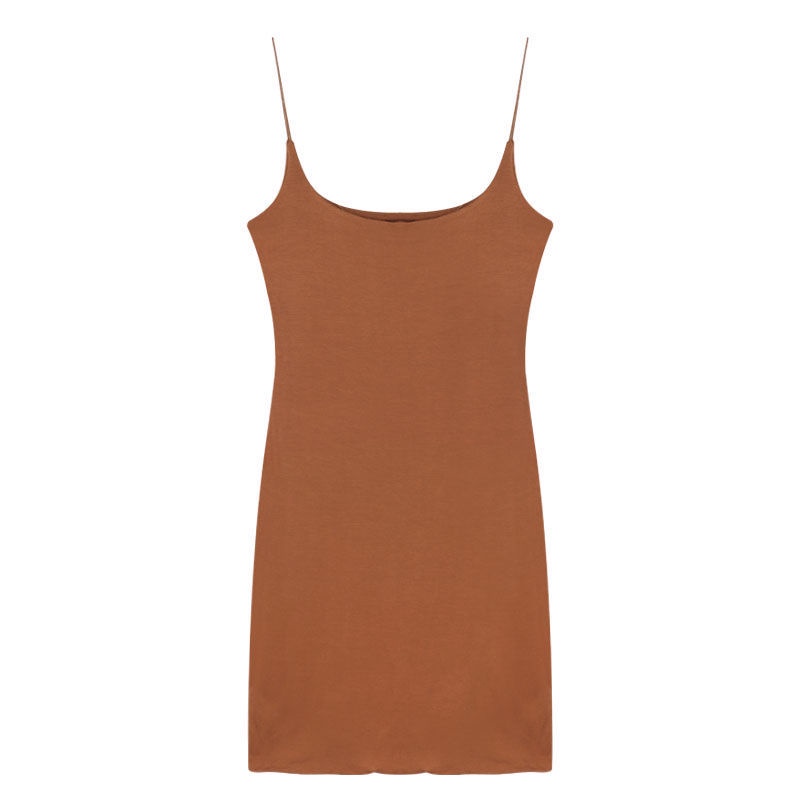 DUNEA Phụ Nữ sexy Màu Rắn Bó Sát Đầm Trơn
