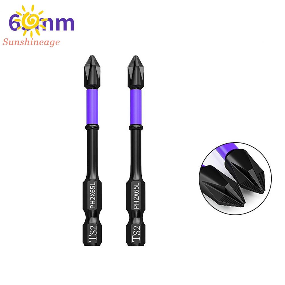 Non-slip ph2 magnetic batch head cross screwdriver độ cứng mũi khoan tác động