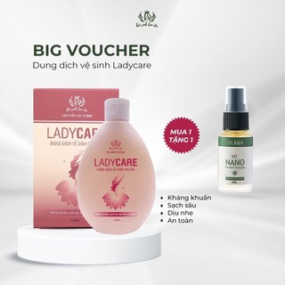Dung dịch vệ sinh phụ nữ Dr Ánh Lady Care Tặng một xịt Nano Dr Ánh