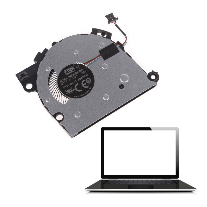 Quạt làm mát cpu máy tính xách tay chính hãng shas mới cho lenovo s540-15iwl 5f10s13884 s540-15iwl