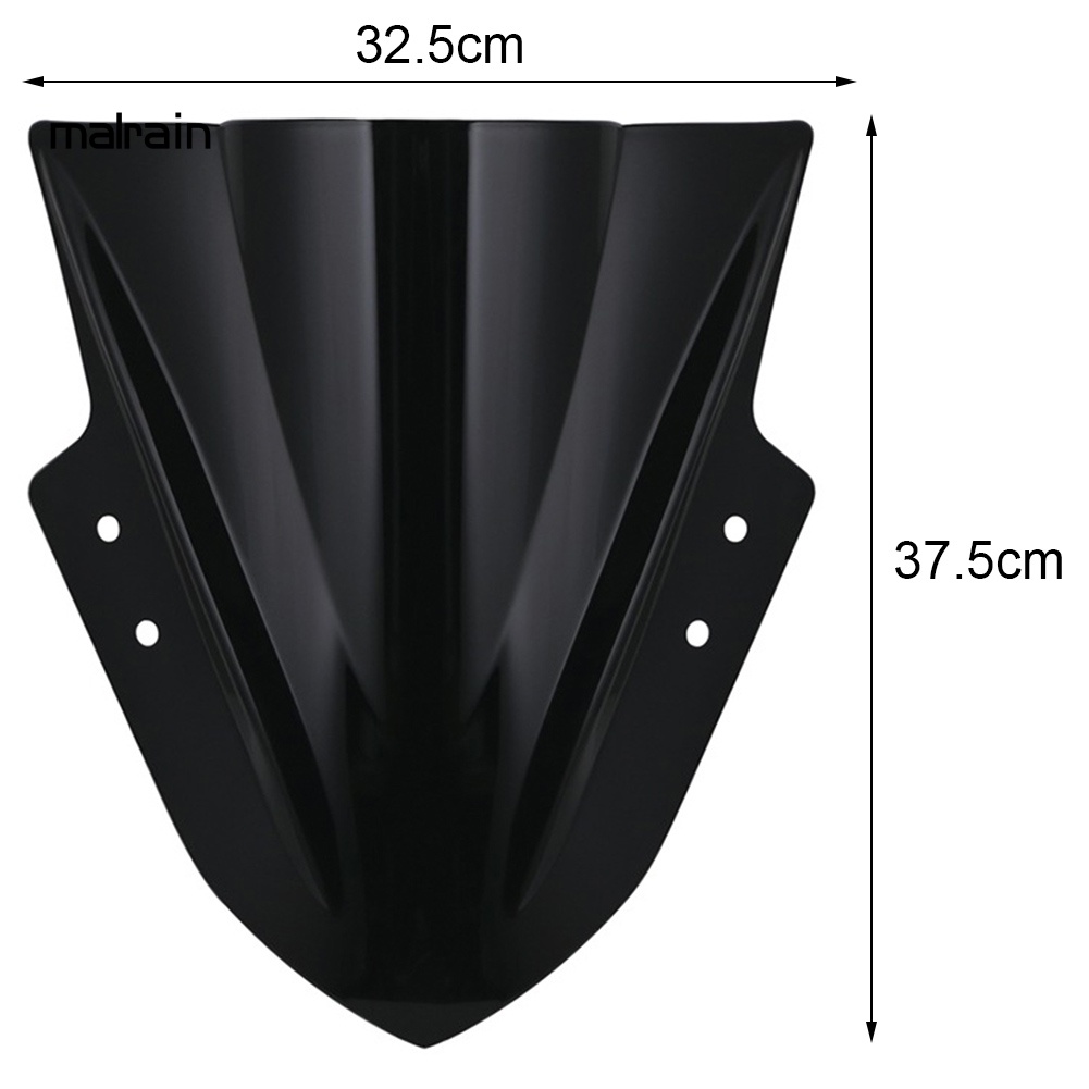 Kính Chắn Gió Bằng Nhựa Chuyên Dụng Cho Xe Mô Tô Kawasaki EX300 Ninja 300 / 250