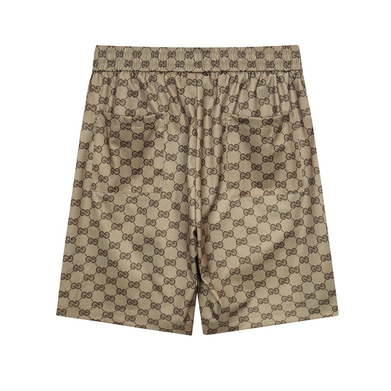 Quần Short Lưng Thun In Chữ G Đôi Cỡ Nhỏ Thời Trang Unisex Cá Tính
