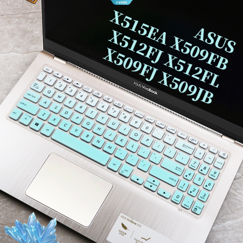 Vỏ Bọc Bảo Vệ Bàn Phím Laptop ASUS X515EA X509FB X512FJ X512FL X509FJ X509JB 15.6 Inch Bằng Silicon Chống Thấm Nước