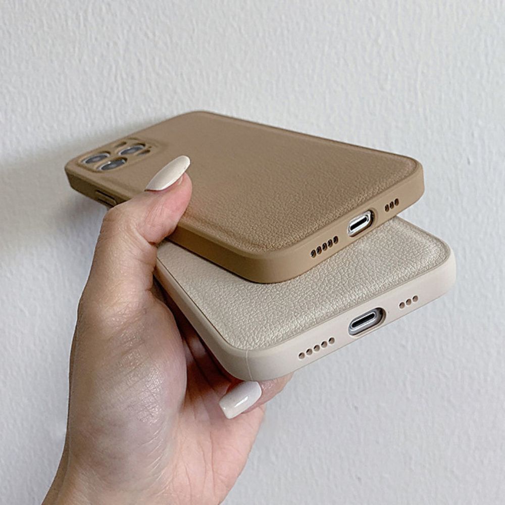 Ốp Điện Thoại Da TPU Mềm Chống Sốc Chống Mồ Hôi Cho IPhone 14 13 12 11 Pro Max X XR 8 7 Plus