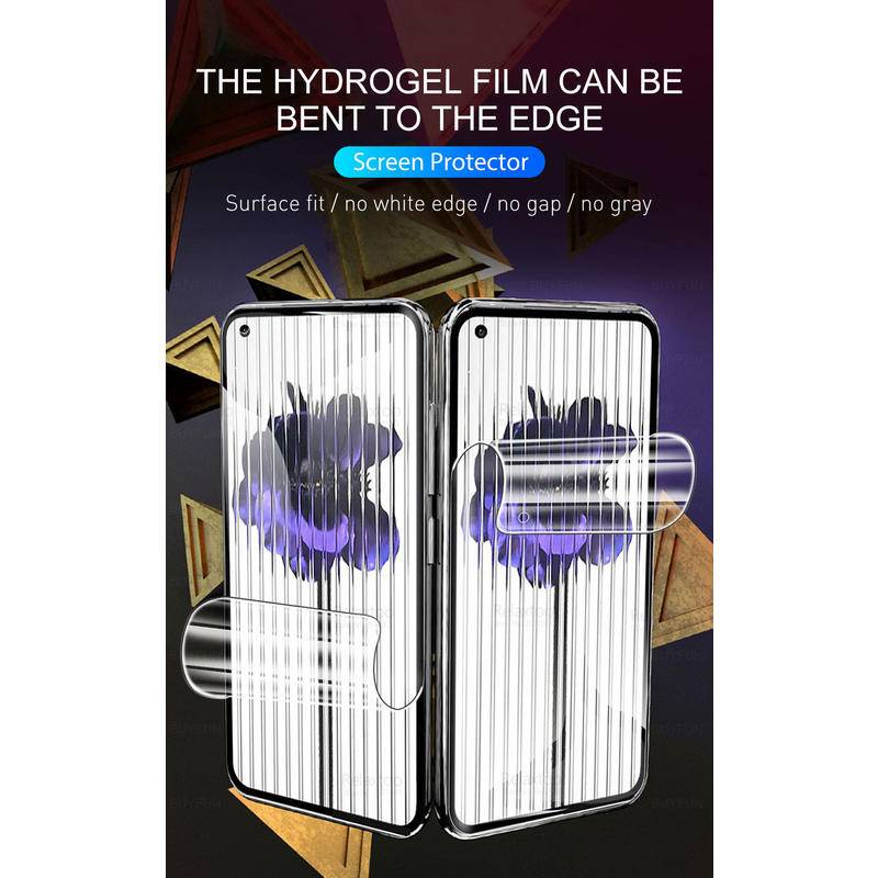 Set 2 Phim Hydrogel Nhám Trong Suốt Bảo Vệ Màn Hình Chống Ánh Sáng Xanh Cho Điện Thoại 1 1 Kính