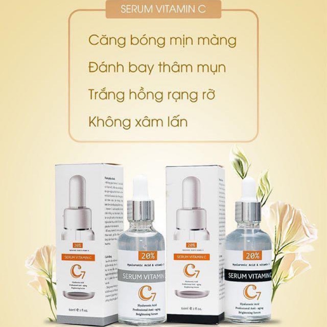 Serum VitaminC Tế bào gốc C7 60ml