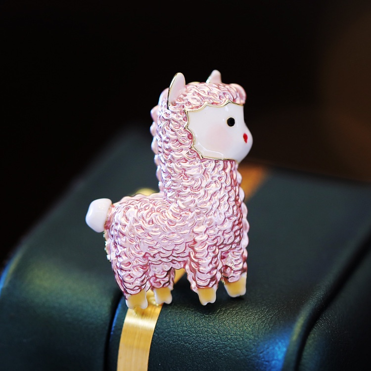 Trâm Cài Áo Hình Lạc Đà alpaca Dễ Thương Dành Cho Nữ