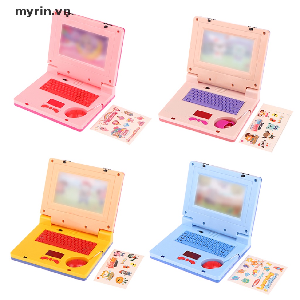 Máy Tính Xách Tay Đồ Chơi Có Đèn LED Và Nhạc Cho Bé
