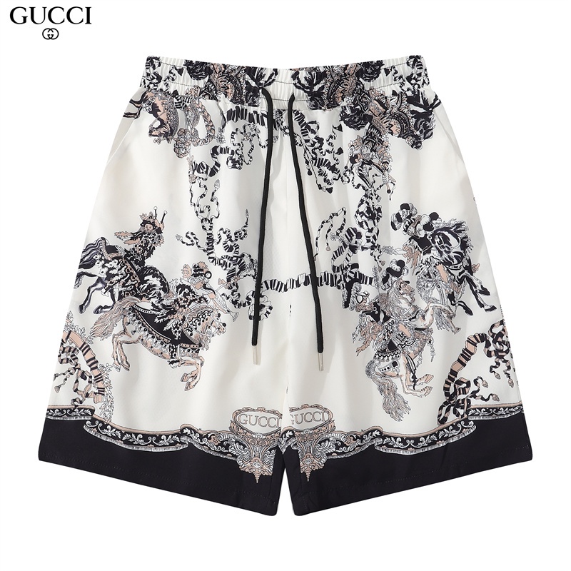 G & U & C & C & Quần Short Dáng Rộng Thời Trang Mùa Hè Giản Dị