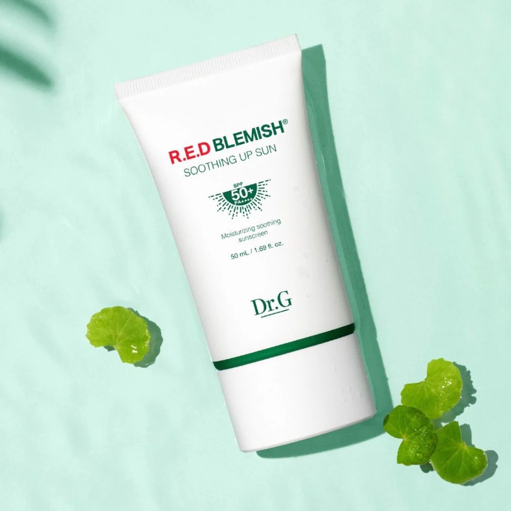 Kem Chống Nắng Phổ Rộng Cho Da Mụn Dr.G R.E.D Blemish Soothing Up Sun SPF50+ PA++++ 50ml