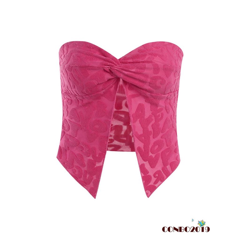 Áo Lửng Không Tay Thêu Chữ Thời Trang Cho Nữ