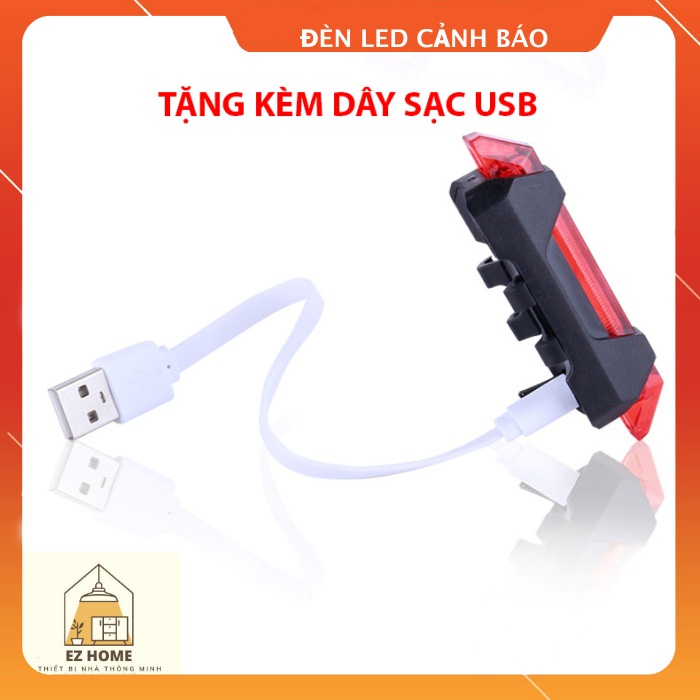 Đèn xe đạp đèn led cảnh báo đèn hậu xe đạp chống thấm nước Sáng lên đến 10 giờ nhiều màu sắc
