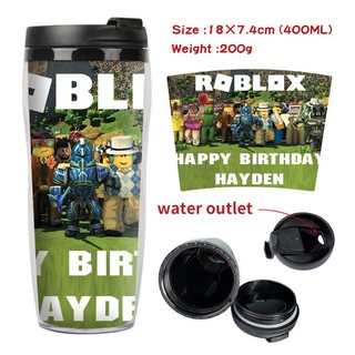 Bình nước thể thao roblox có nắp đậy tiện lợi chất lượng