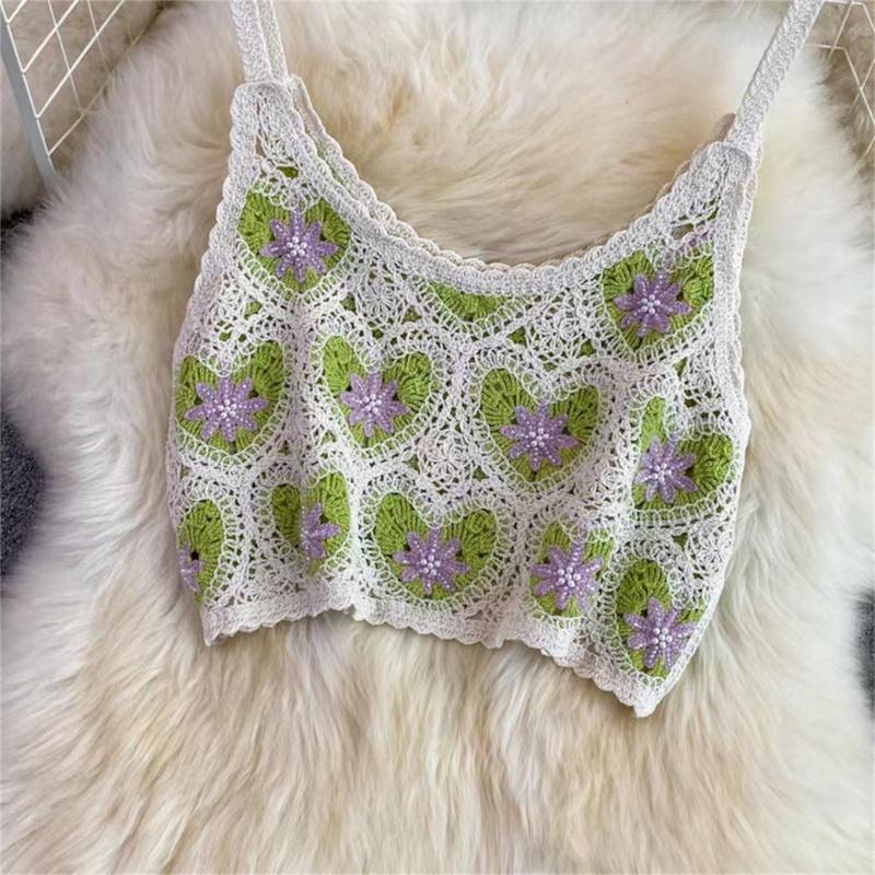 Áo Kiểu Không Tay Thêu Hoa Thời Trang Nữ Tính