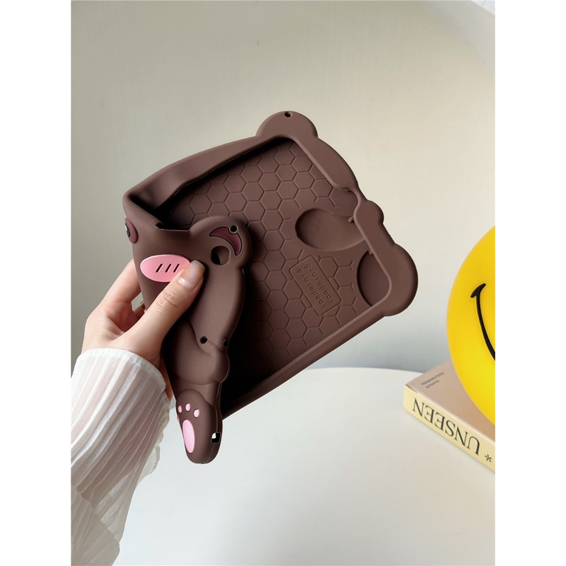 Ốp Máy Tính Bảng Silicon Mềm Có Tay Cầm Cho iPad 10.2 "10.9" MINI / Air 1 2 / Pro 9.7 / Air 4th 5th 6th 7th 8th 9th 10th Gen 2020 2022