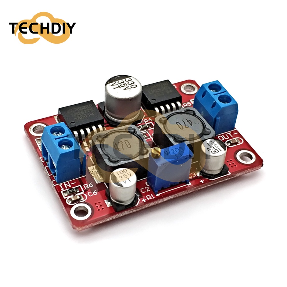 Mô Đun Tăng Áp Tự Động DC-DC LM2577S + LM2596S